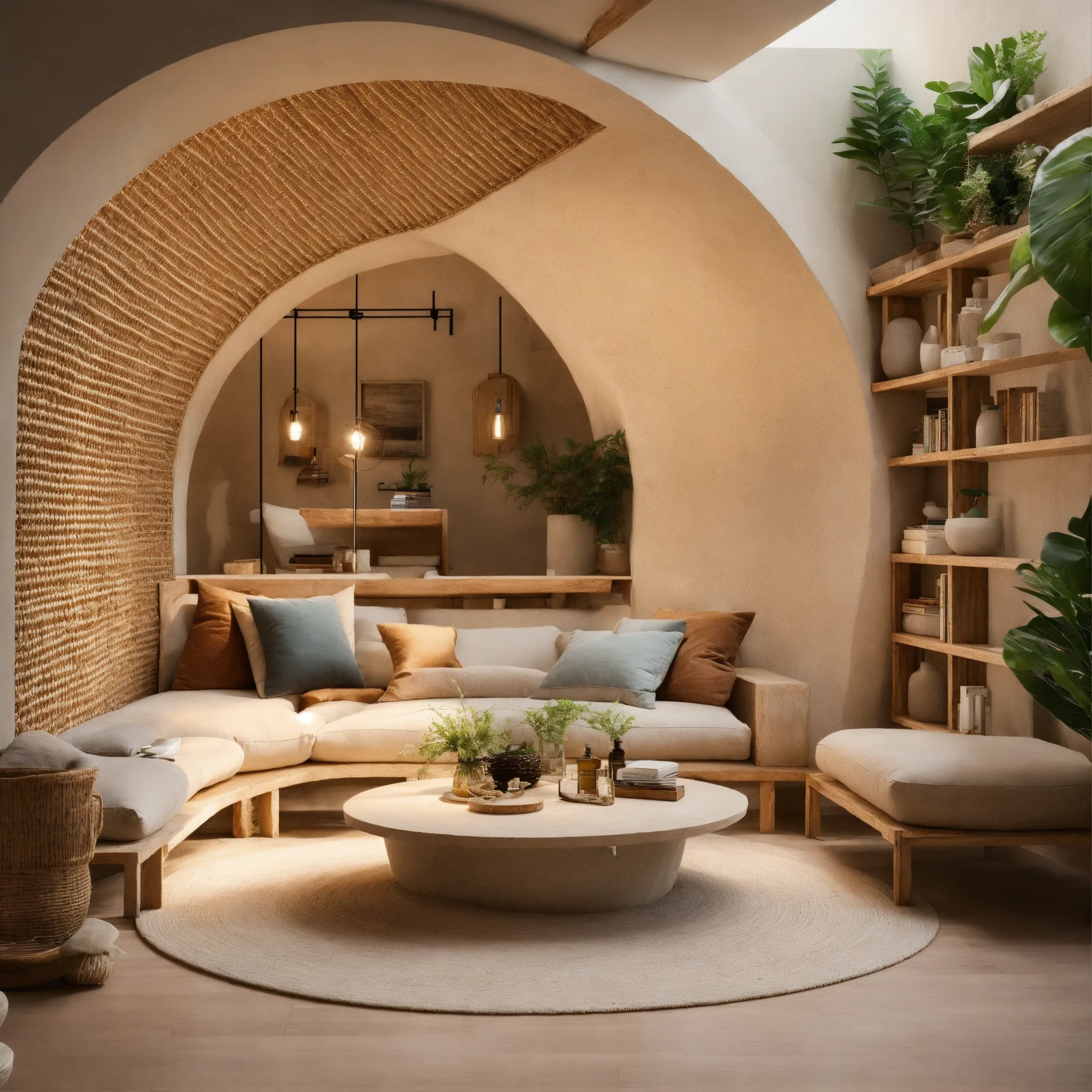 Design phase with sketches and wood samples